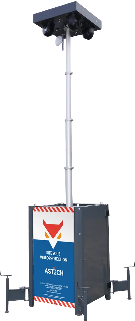 Vigitracking Echo radar CCTV tower