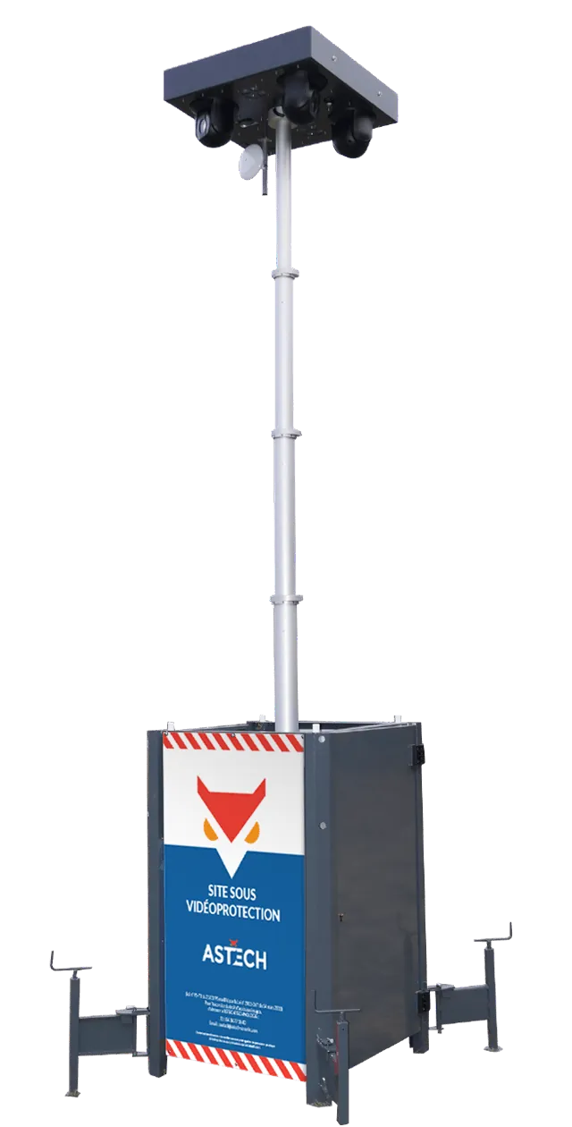 Vigitracking Echo radar CCTV tower