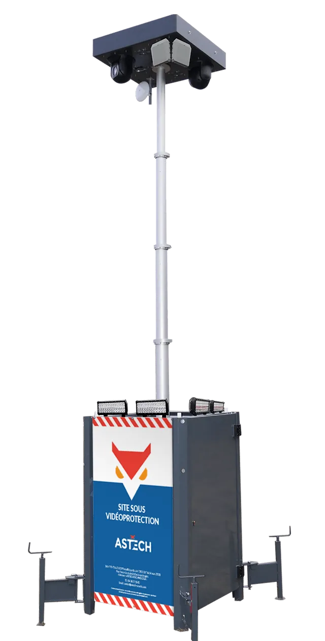 Vigitracking CCTV tower