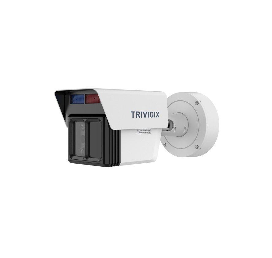 TRIVIGIX three-view camera with red and blue strobe