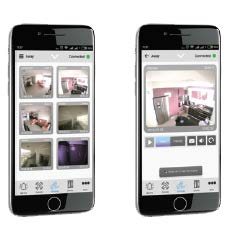 VIGIPREMIUM-Smartphone-App mit Videoalarmen